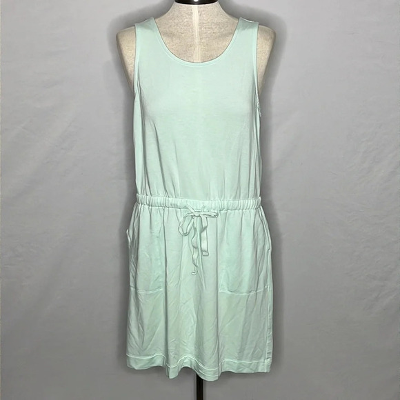 Lou & Grey Signaturesoft Lite Crossover Back Pocket Dress - Size Medium - Picture 3 of 7